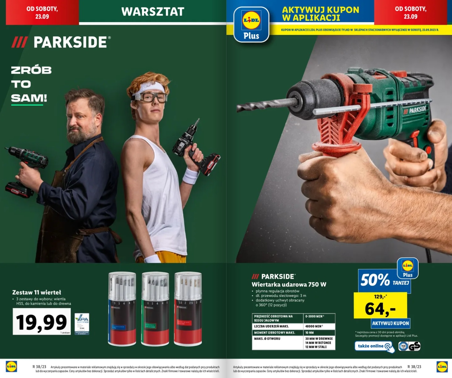 Lidl uśmiecha się do majsterkowiczów. Elektronarzędzia do 50% taniej