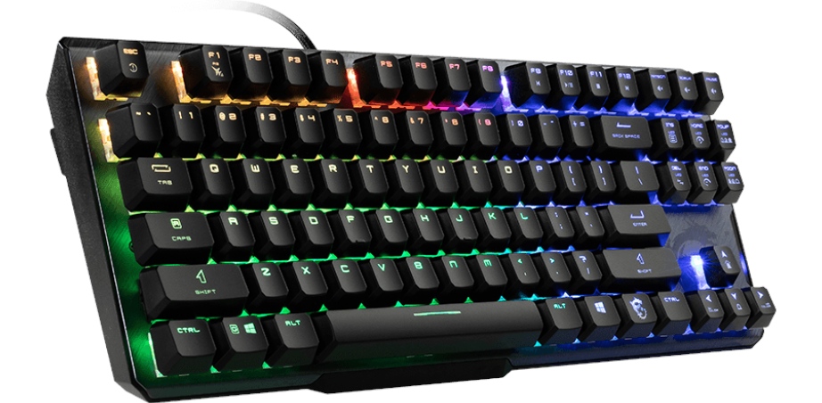 MSI prezentuje tanią klawiaturę mechaniczną dla graczy
