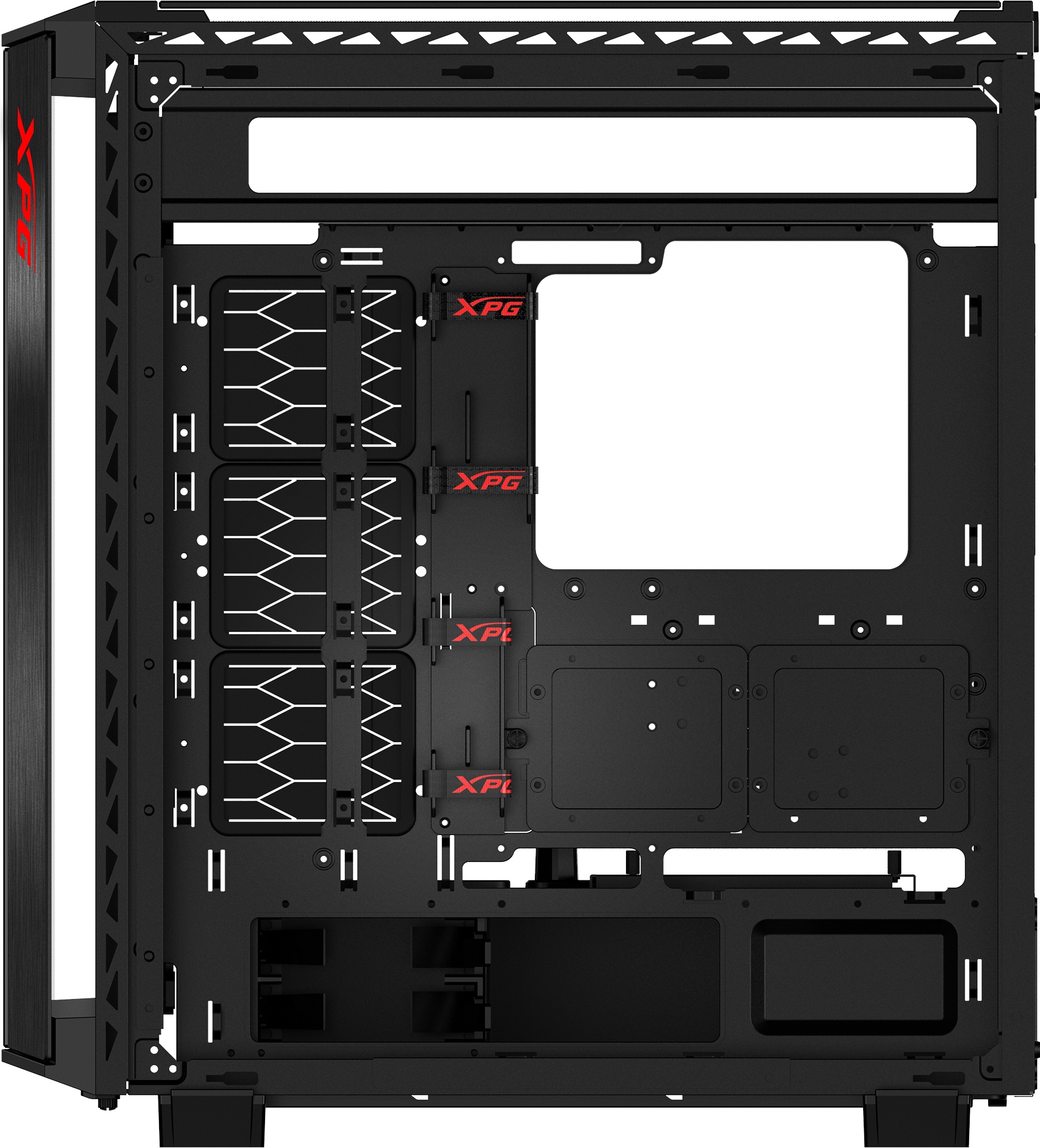 ADATA XPG Battlecruiser II to obudowa dla fanów szkła i RGB LED