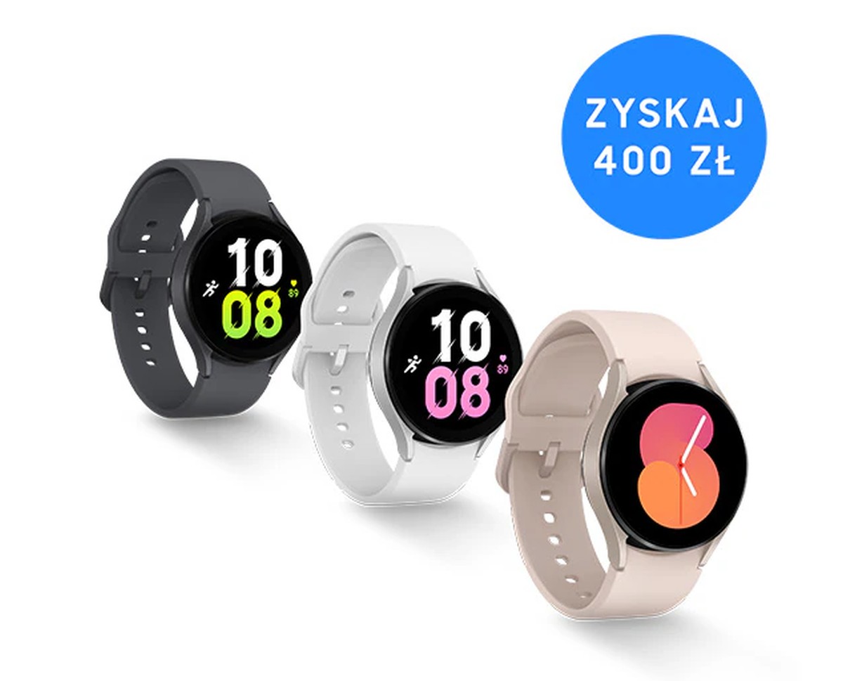 Samsung daje 400 zł. Wystarczy kupić zegarek