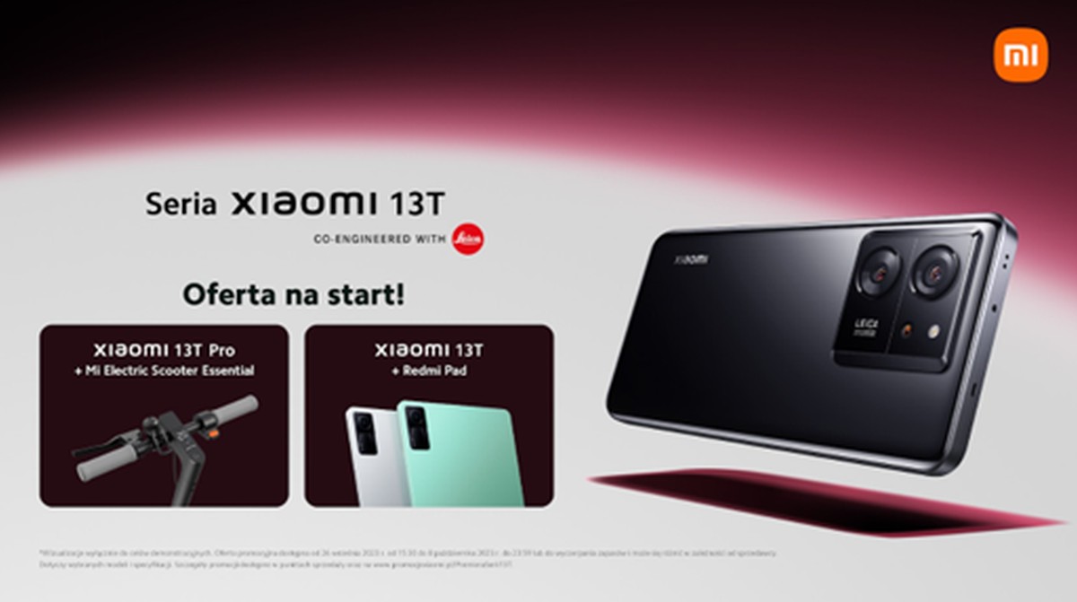Debiutują Xiaomi 13T i 13T Pro. Kupisz je w Polsce i zgarniesz prezent