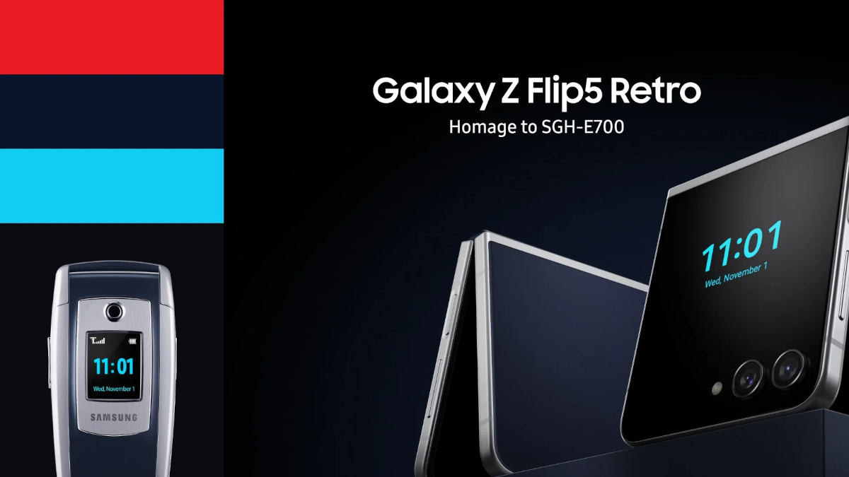 Samsung wraca do roku 2003. Oto Galaxy Z Flip5 Retro
