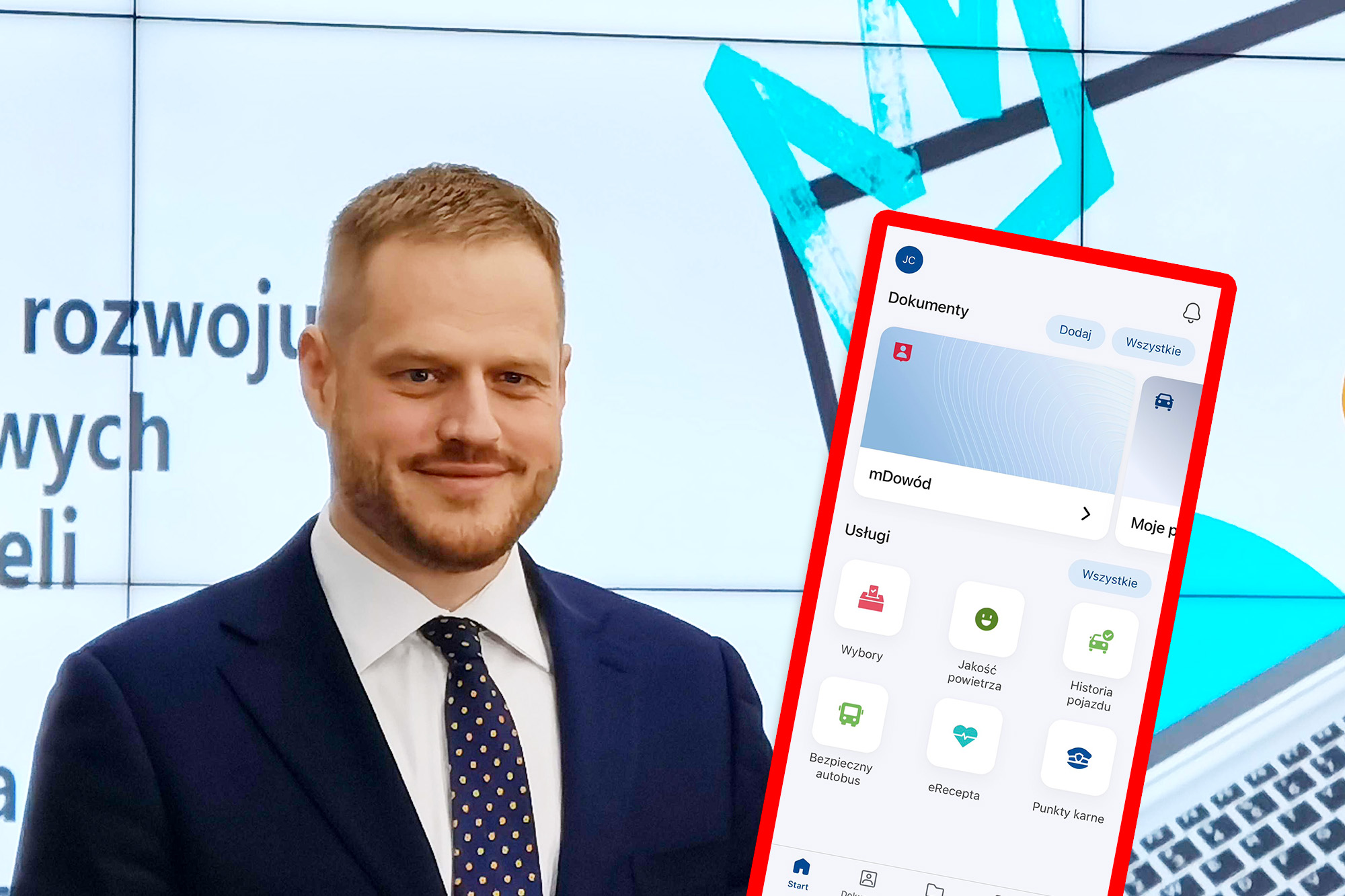 mObywatel 2.0: Cieszyński chwali aplikację i pokazuje nowość