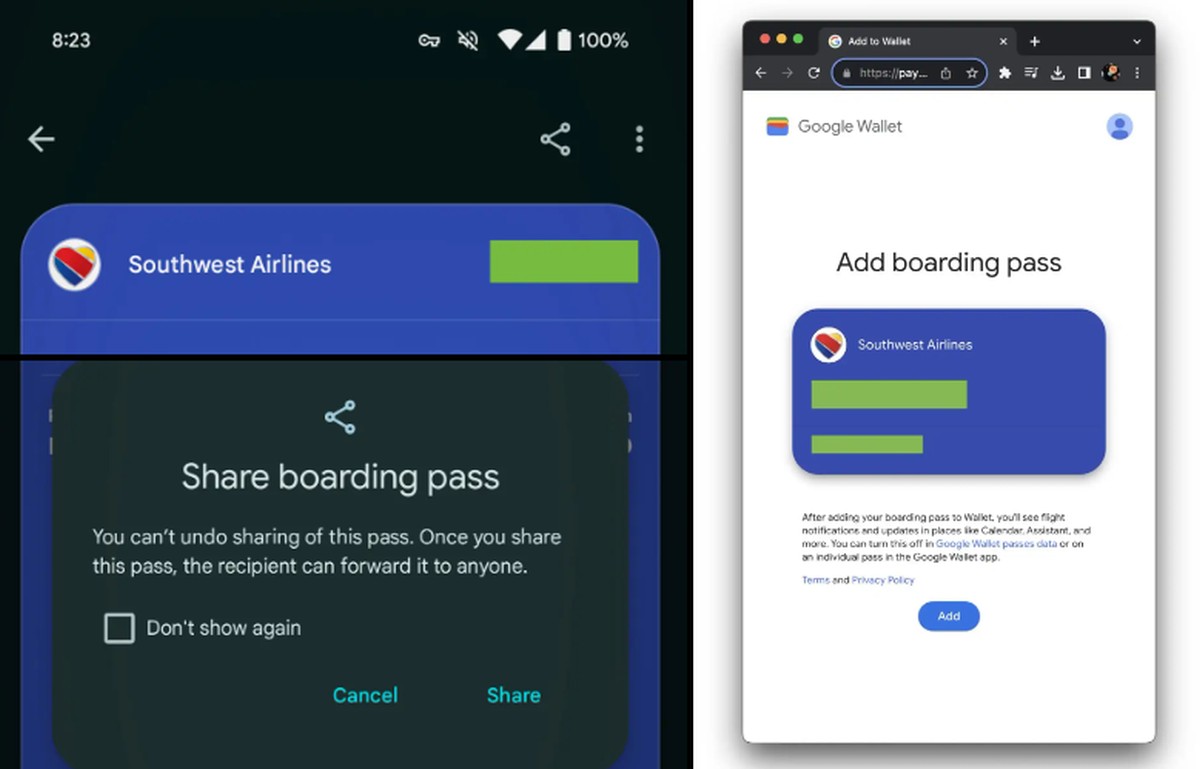 Portfel Google ma nową funkcję. Można się dzielić biletami