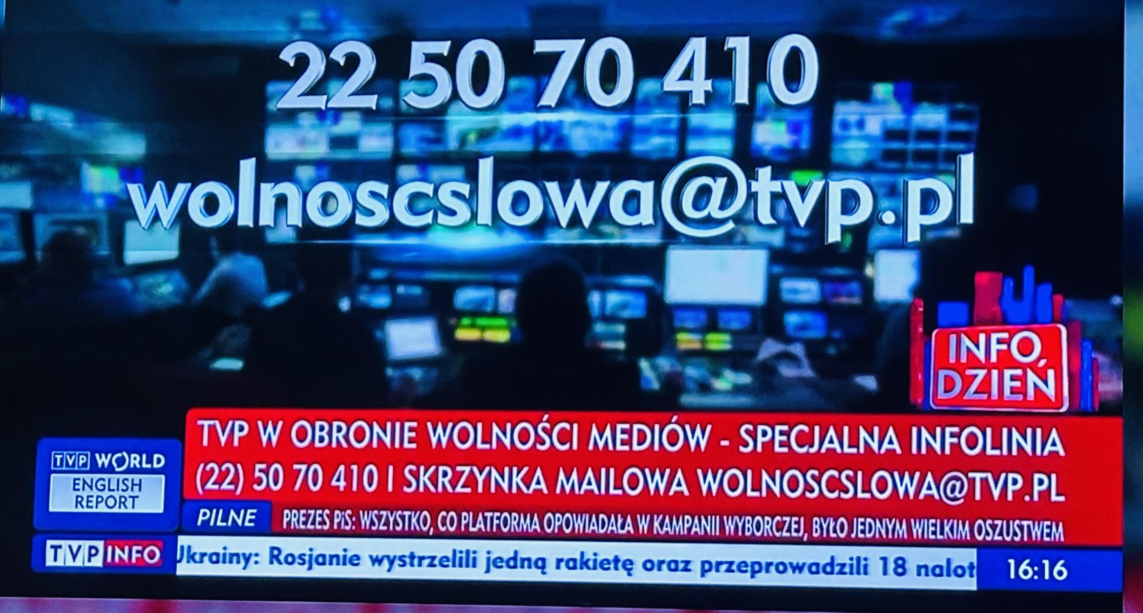 TVP szuka guza. Udostępniło specjalny numer