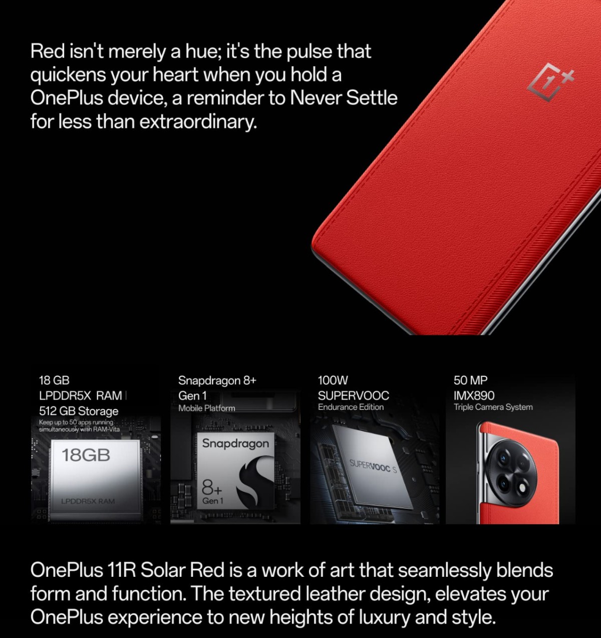 Czerwony OnePlus 11R to potwór z 18 GB RAM