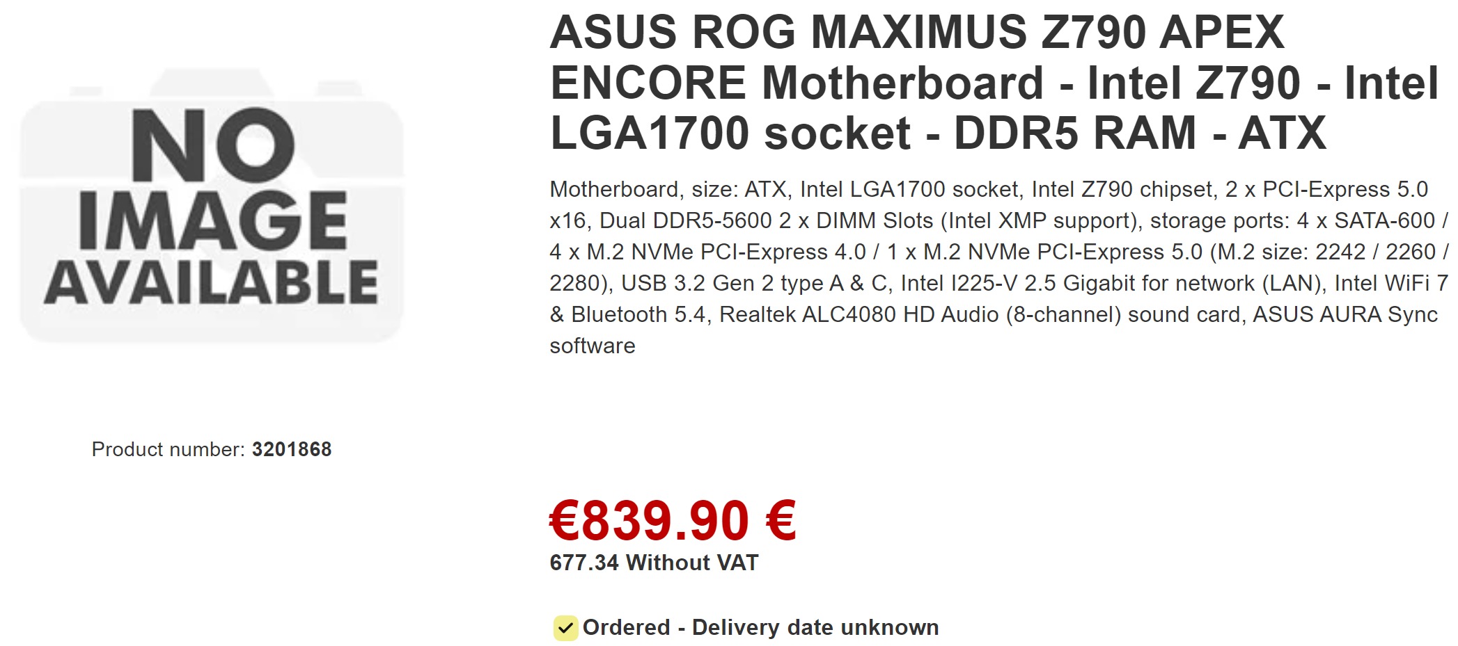 ASUS szykuje potwora dla fanów OC. Tanio nie będzie