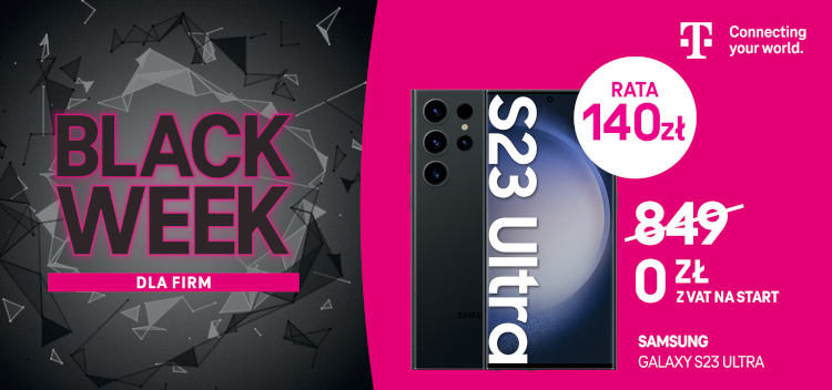 T-Mobile: smartfony tańsze nawet o kilka stówek. Wystartował Black Week