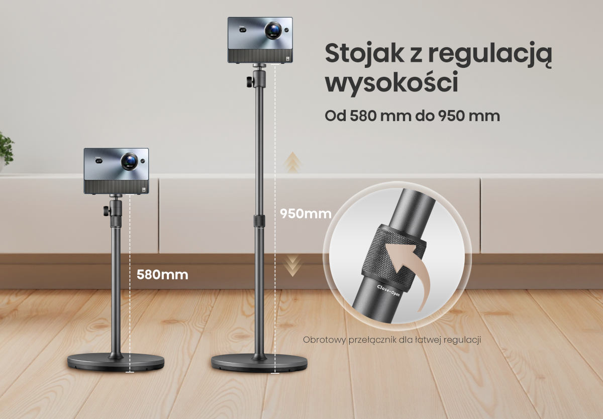 Hisense C1: ten kompaktowy projektor wyświetli obraz 300 cali. Jest już w Polsce