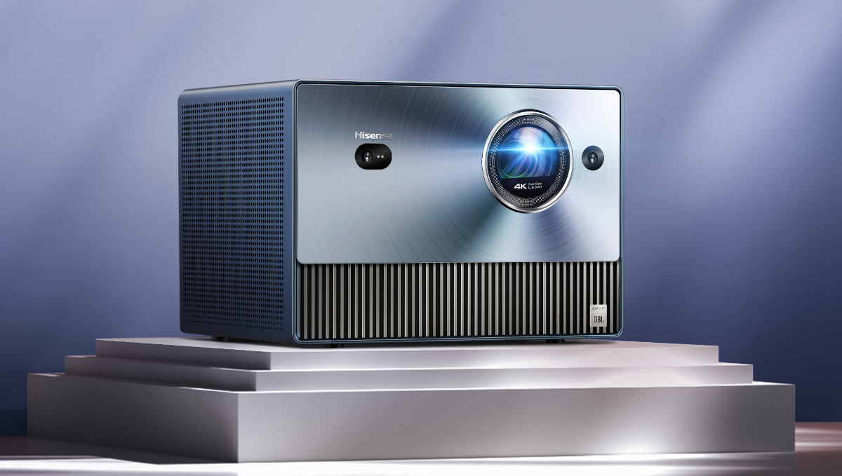 Hisense C1: ten kompaktowy projektor wyświetli obraz 300 cali. Jest już w Polsce