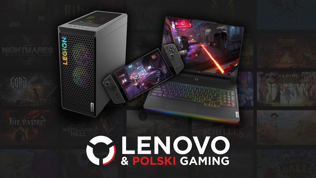Lenovo z ciekawą promocją. Wspierają polskich producentów gier