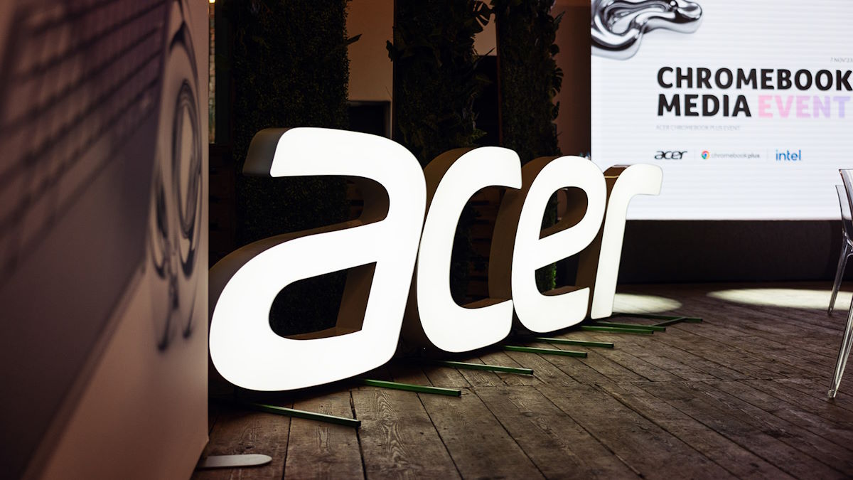 Acer pokazał nowe Chromebooki. Pomógł im w tym Dariusz Szpakowski