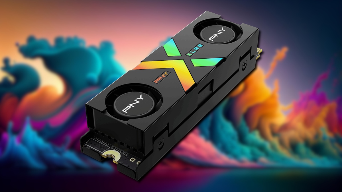 Takiego SSD nie widziałeś. Dwa wentylatory i RGB LED