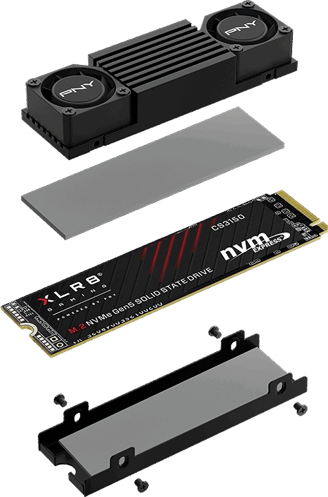 Takiego SSD nie widziałeś. Dwa wentylatory i RGB LED