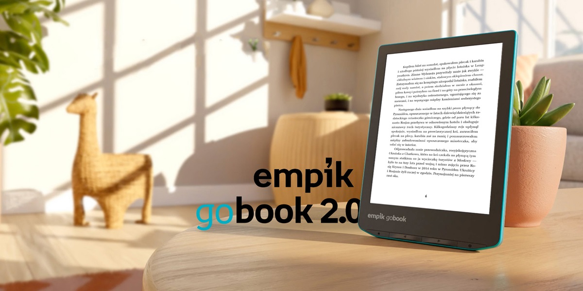 Empik powraca z drugą generacją swojego czytnika GoBook