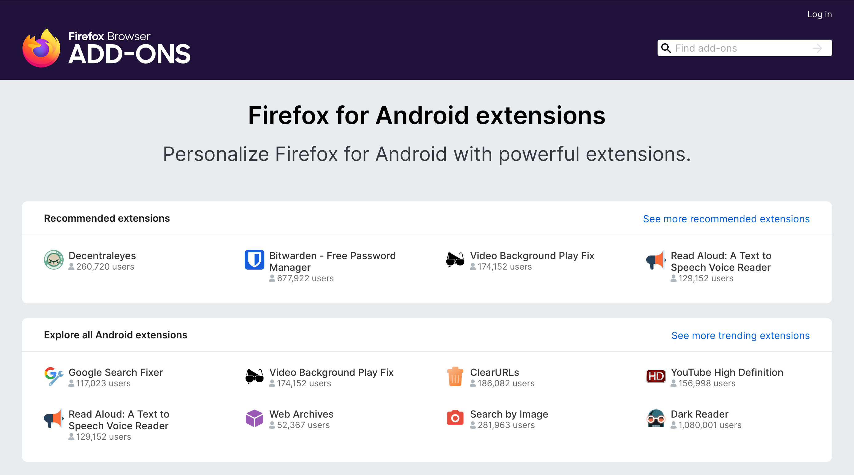 Firefox dla Androida. Powrót rozszerzeń coraz bliżej