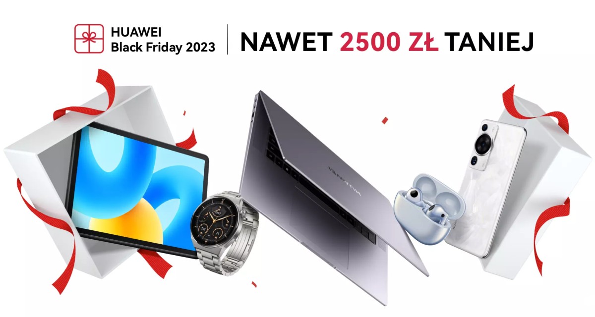 Huawei obniża ceny kolejnych produktów. Black Friday 2023