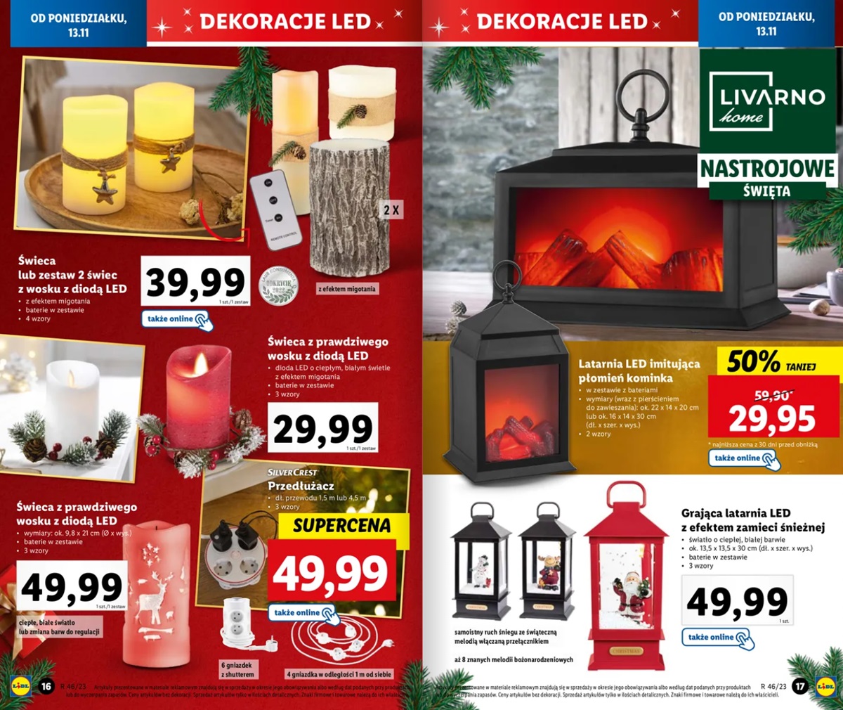 Lidl ogłasza początek świąt. W ofercie iluminacja za grosze