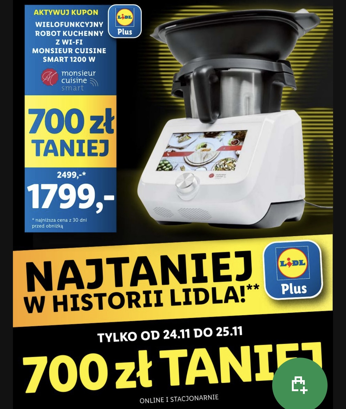 Thermomix zezłomowany. Rywal od Lidla w rekordowej cenie