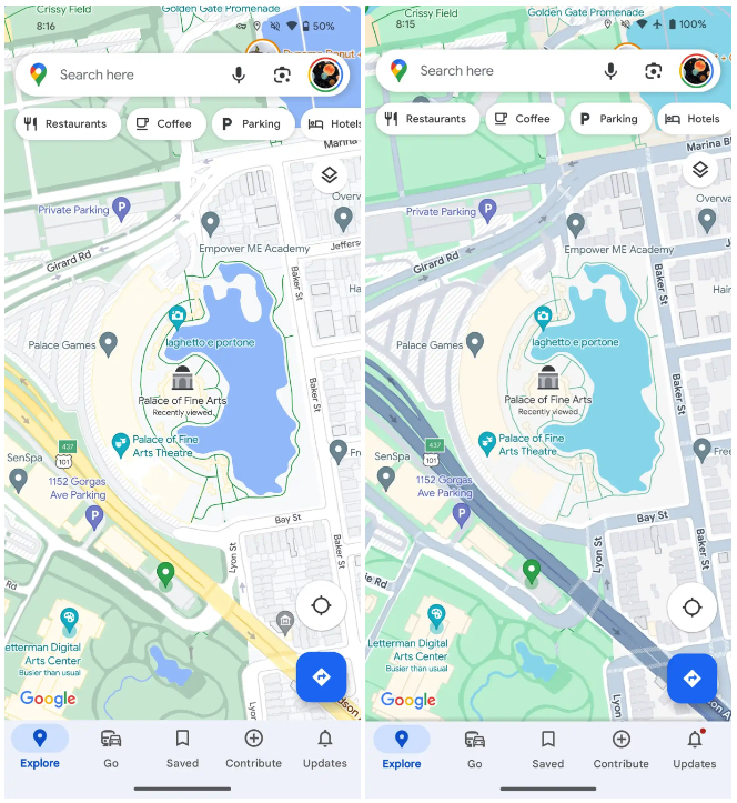 Zaktualizuj Mapy Google. Srogo się zdziwisz