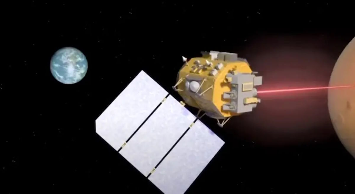 Laser z Kosmosu. Na Ziemię dotarł sygnał z odległości 16 mln km