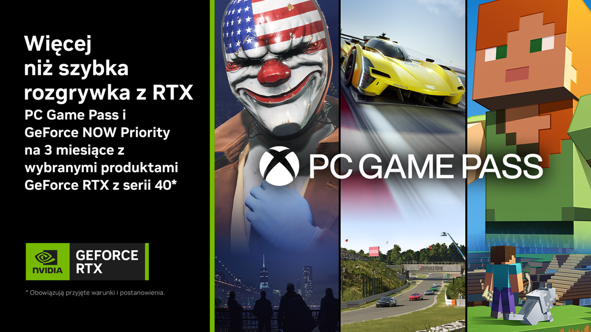 Nvidia rozdaje prezenty. Do kart graficznych dorzuca gratis