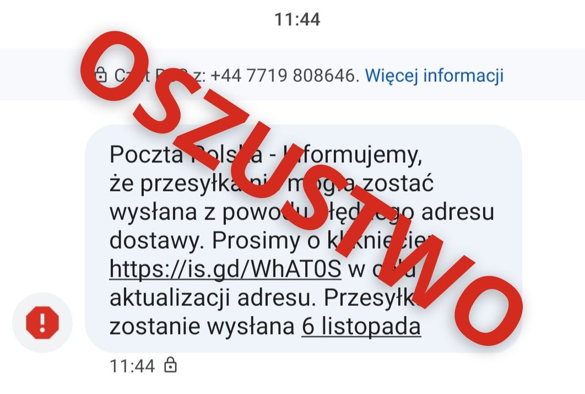 Pułapka na Polaka. Znów SMS, ale inny niż zazwyczaj