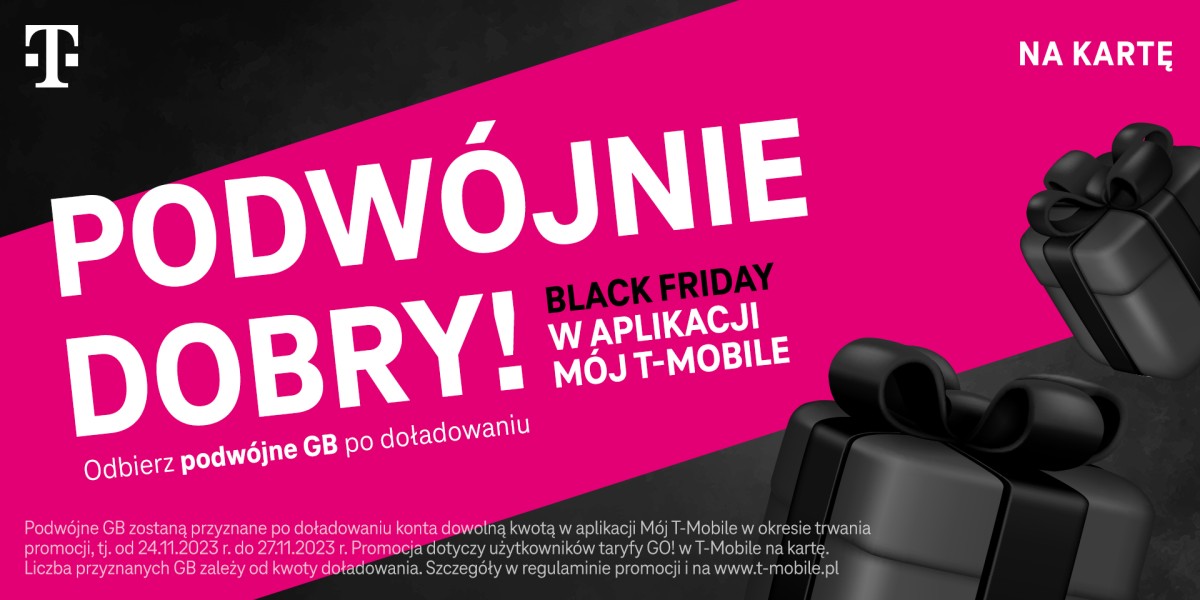 T-Mobile podwaja gigabajty na Black Friday. W Heyah też