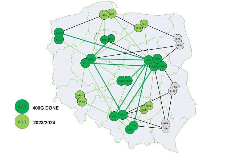 Orange z nowymi łączami 400 Gb/s. W planach 800 Gb/s