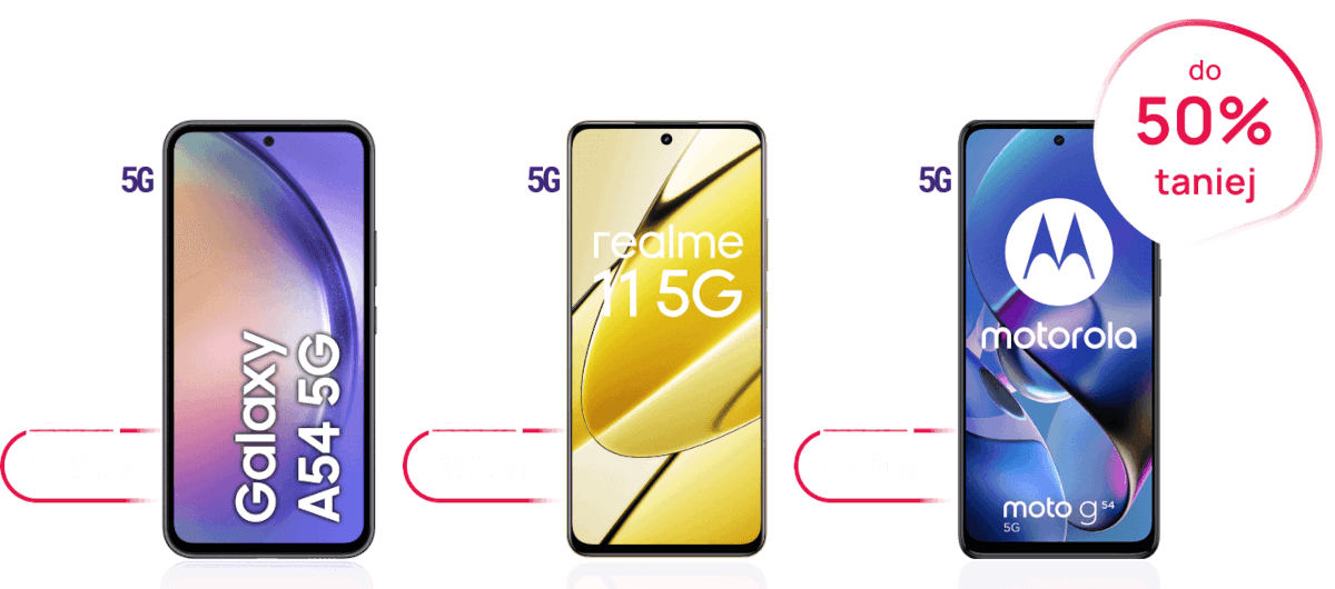 Play: smartfony 5G o połowę taniej. Są perełki