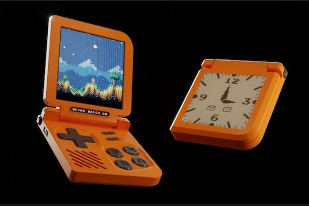 Retro Watch: zegarek i konsola w jednym. Odpalisz na nim gry z DOS