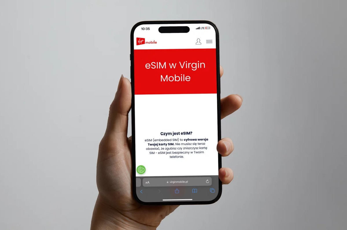 Play wprowadza eSIM do Virgin Mobile