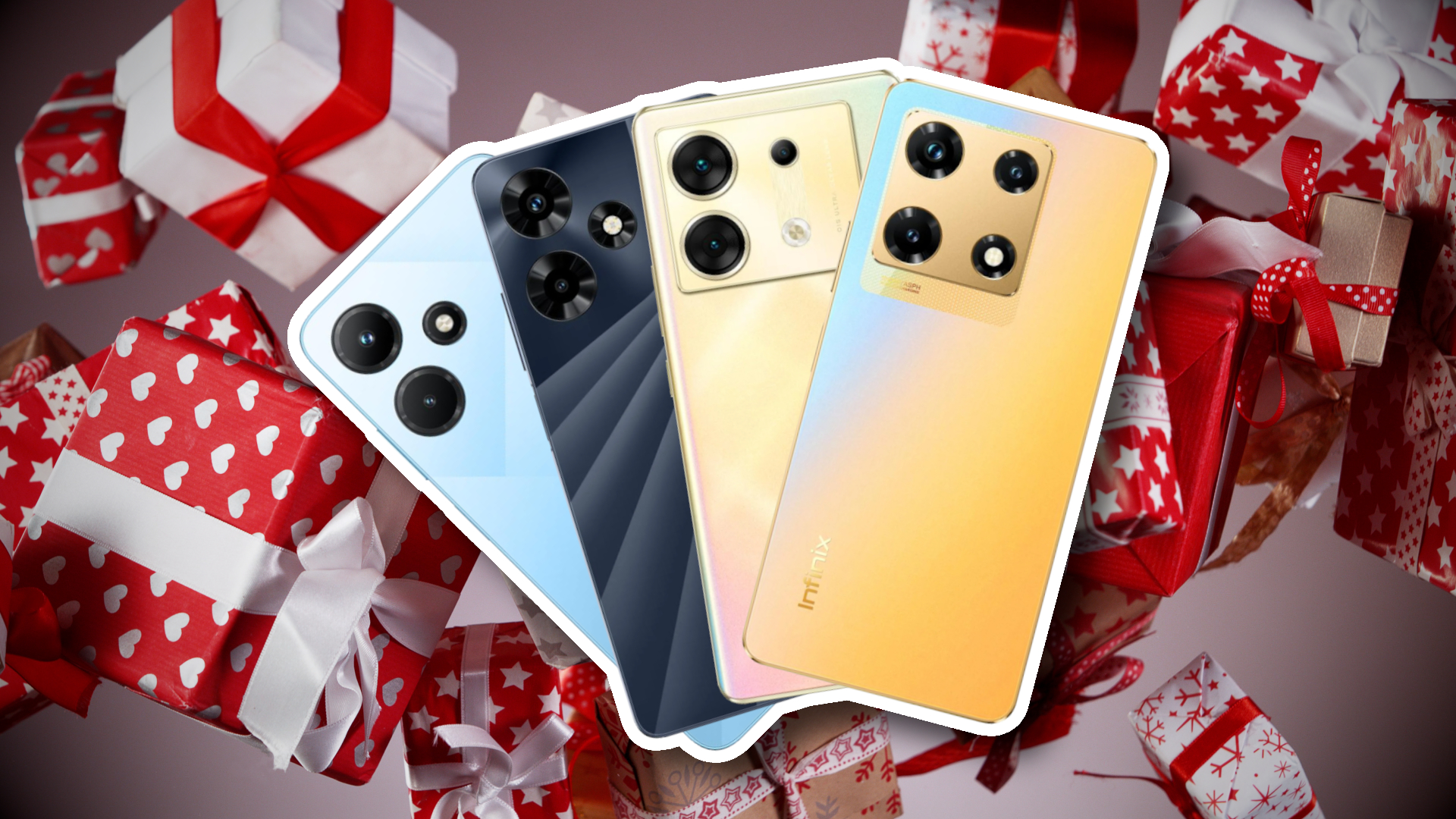 Idealny smartfon na święta? Najlepsze pomysły z oferty Infinix w rozsądnej cenie