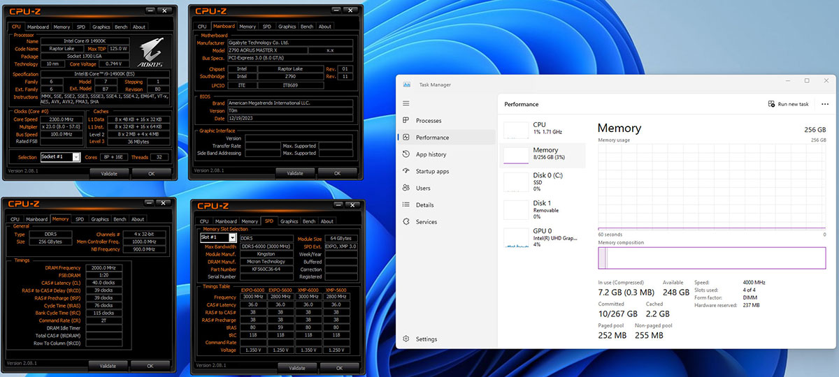 GIGABYTE potwierdza. AMD i Intel obsłużą do 256 GB pamięci RAM