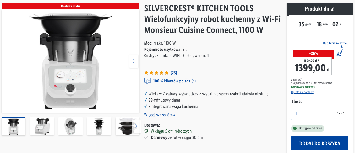 Lidl pozamiatał. Drożejący Thermomix może się schować