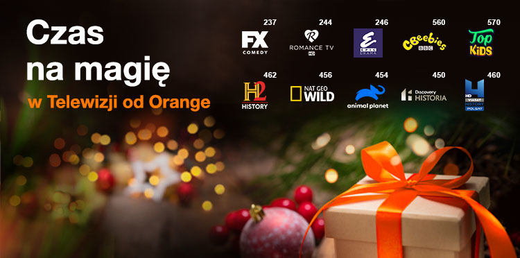 Orange odkodowuje telewizję. 39 kanałów za darmo