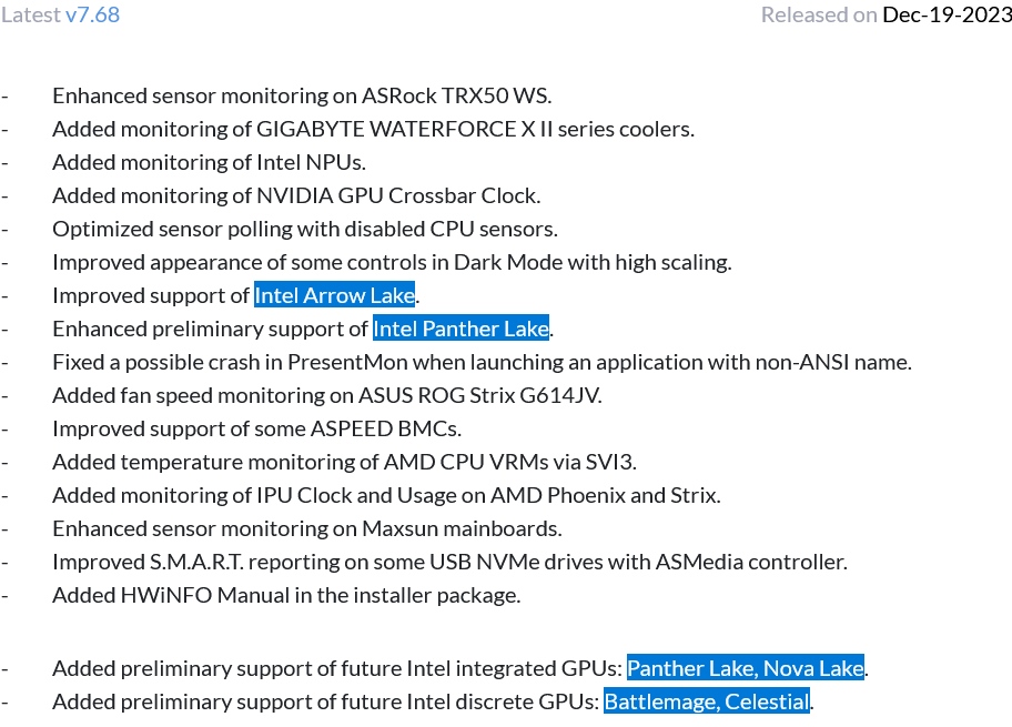 Pierwsze wieści o Intel Panther Lake i Nova Lake