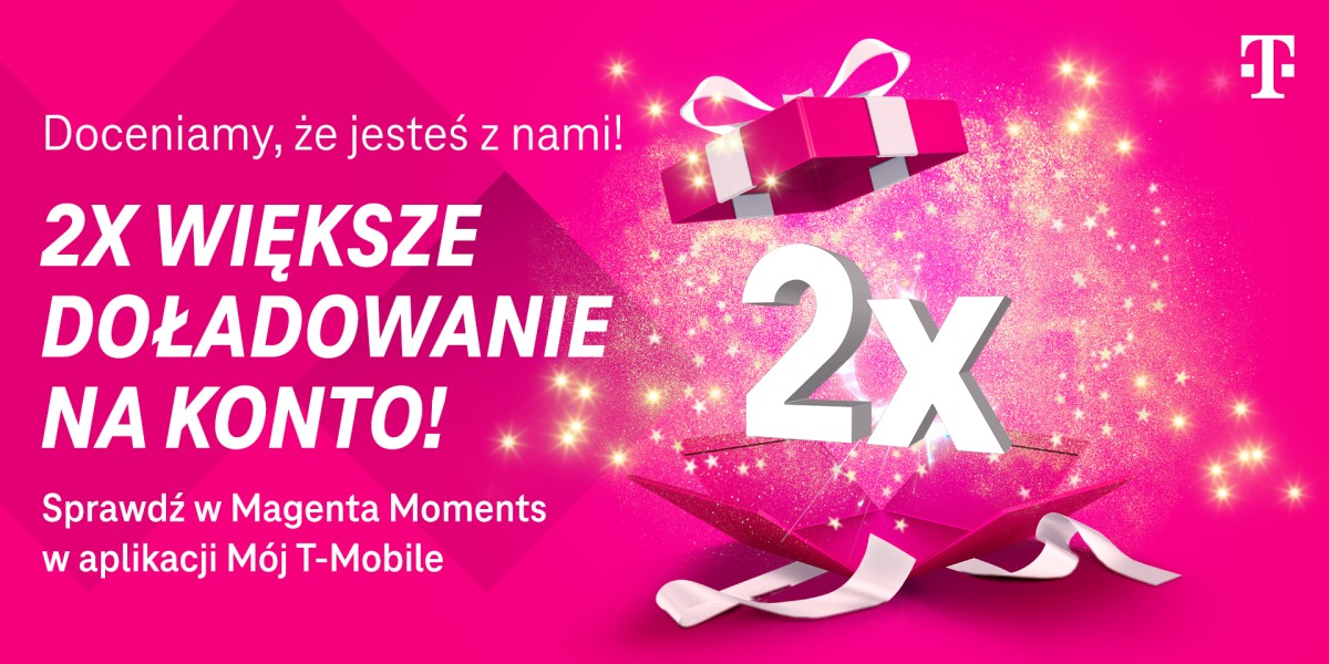 T-Mobile podwaja doładowania. To prezent na mikołajki