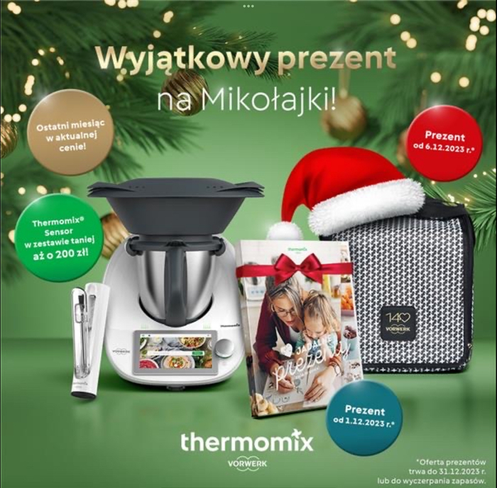 Thermomix TM6 ostatni raz w niższej cenie. Masz czas do 31 grudnia