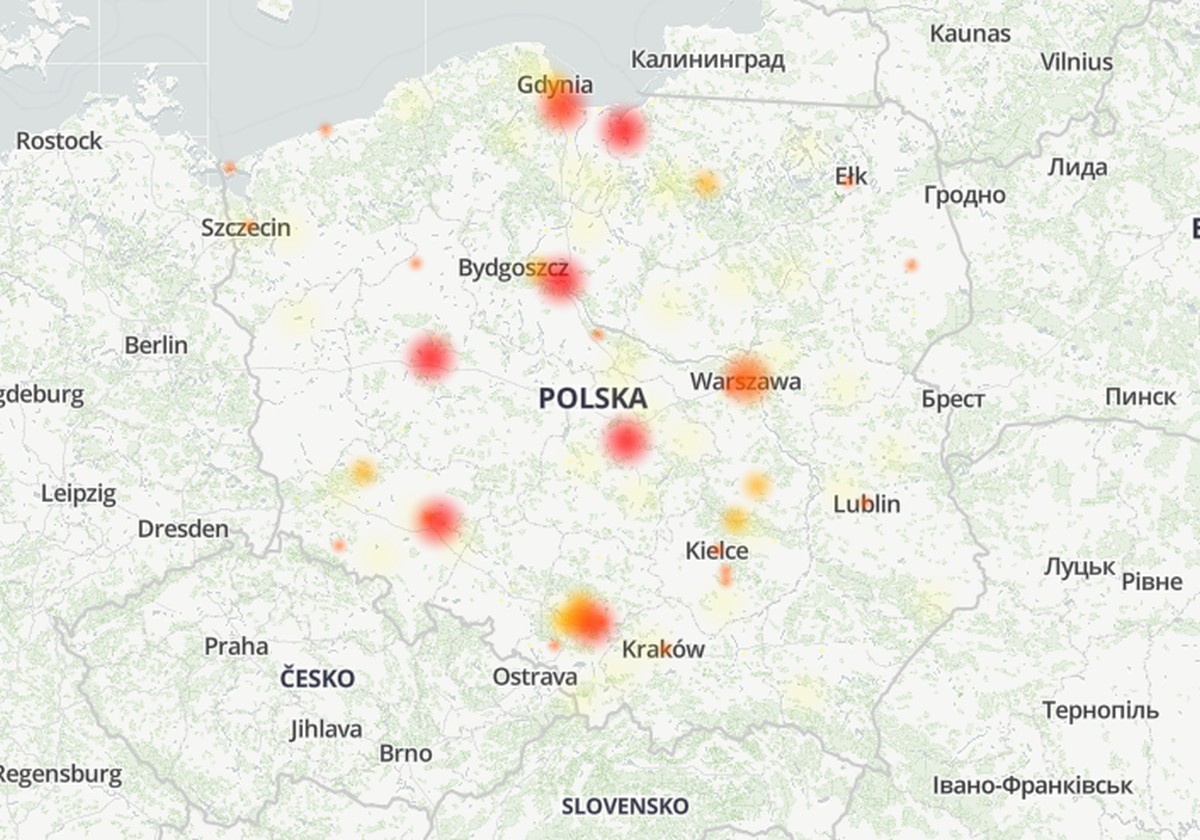 Vectra miała awarię. Były problemy z Internetem