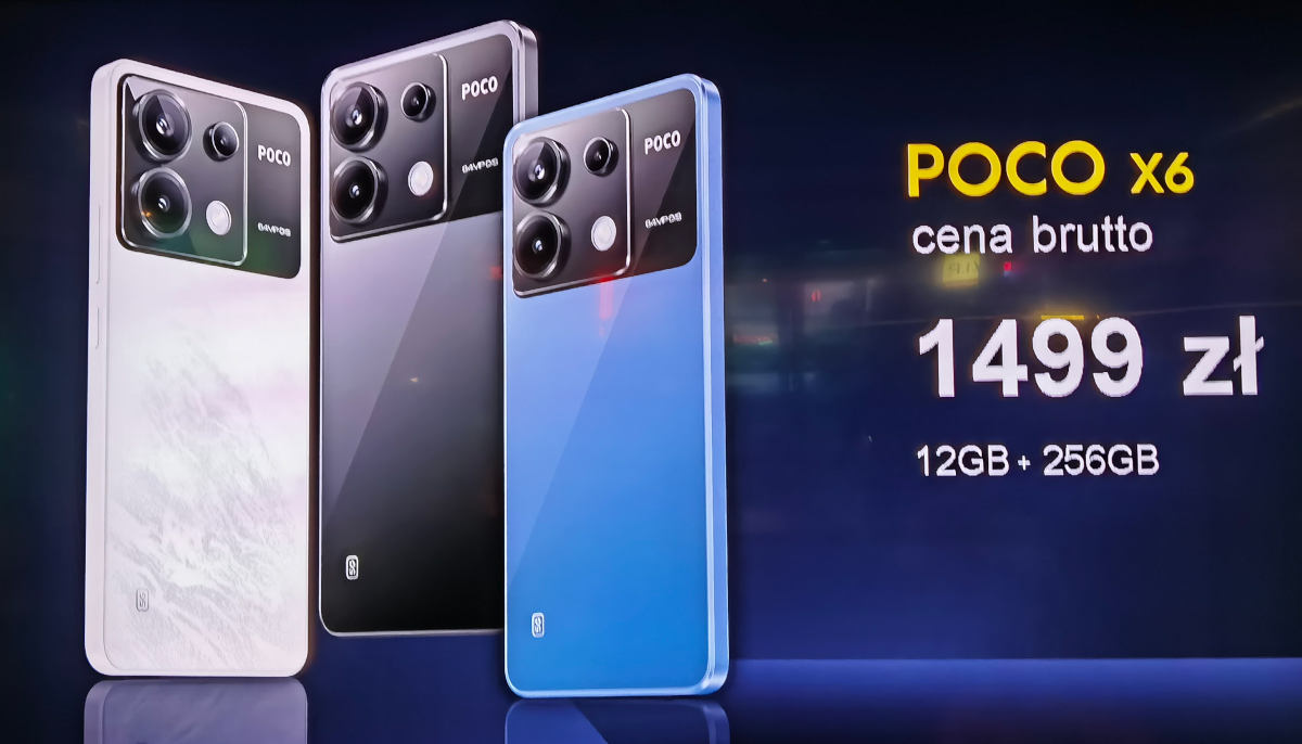 POCO X6 Pro to gamingowe monstrum. Nowości Xiaomi już w Polsce