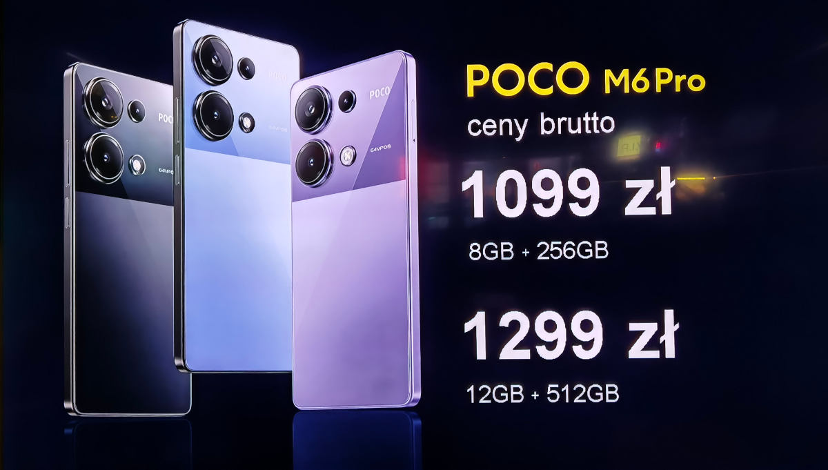 POCO X6 Pro to gamingowe monstrum. Nowości Xiaomi już w Polsce