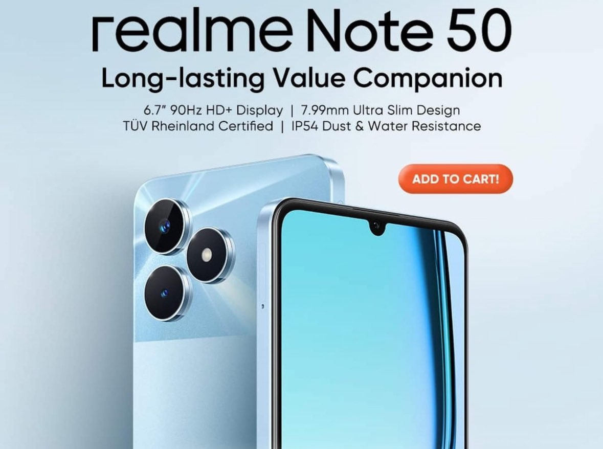 Realme Note 50 oficjalnie potwierdzony. Będzie też Realme Note 1