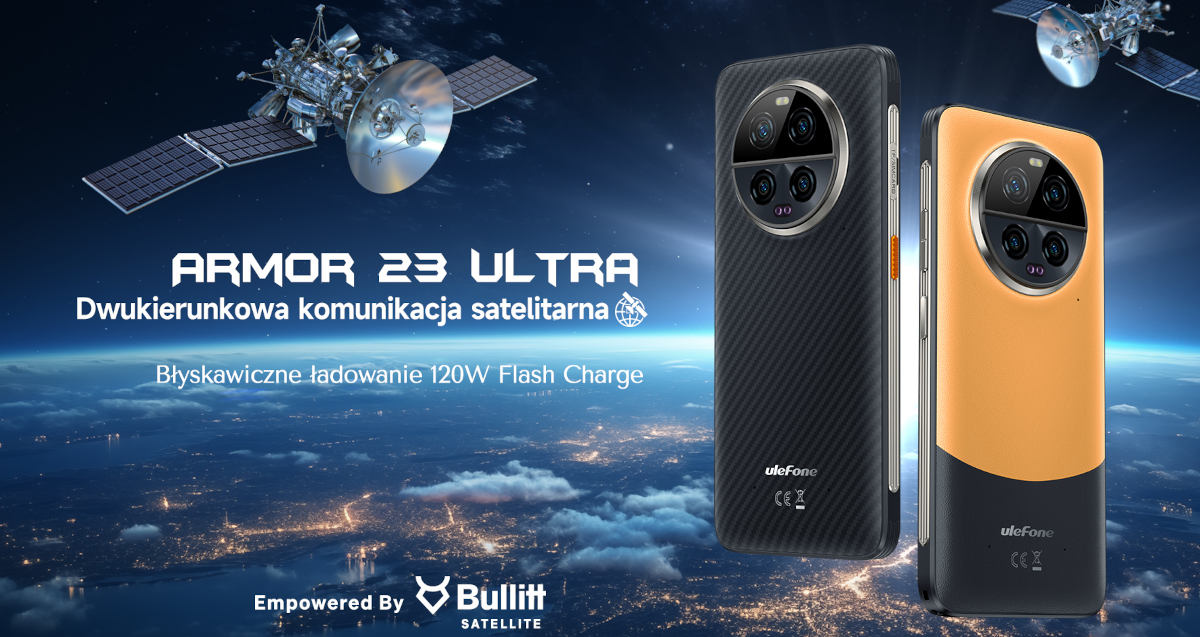 Satelitarny pancerniak Ulefone Armor 23 Ultra wkrótce w Polsce. Oto cena