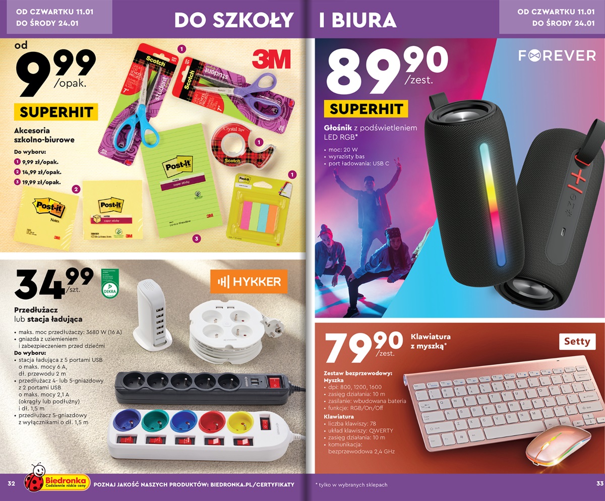 Biedronka odpala petardę. Telewizor za grosze