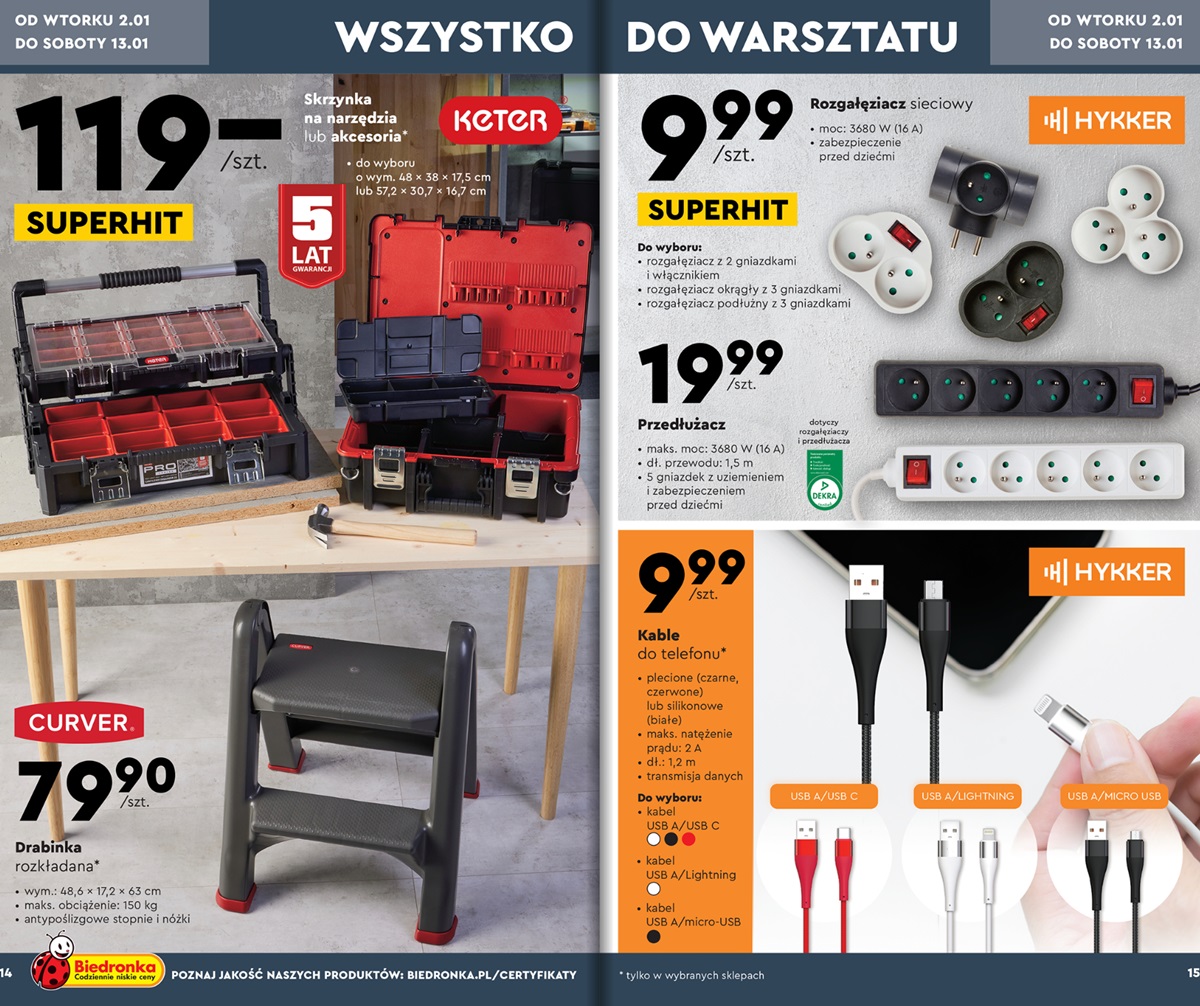 Biedronka szaleje. Masz czas do 14 stycznia