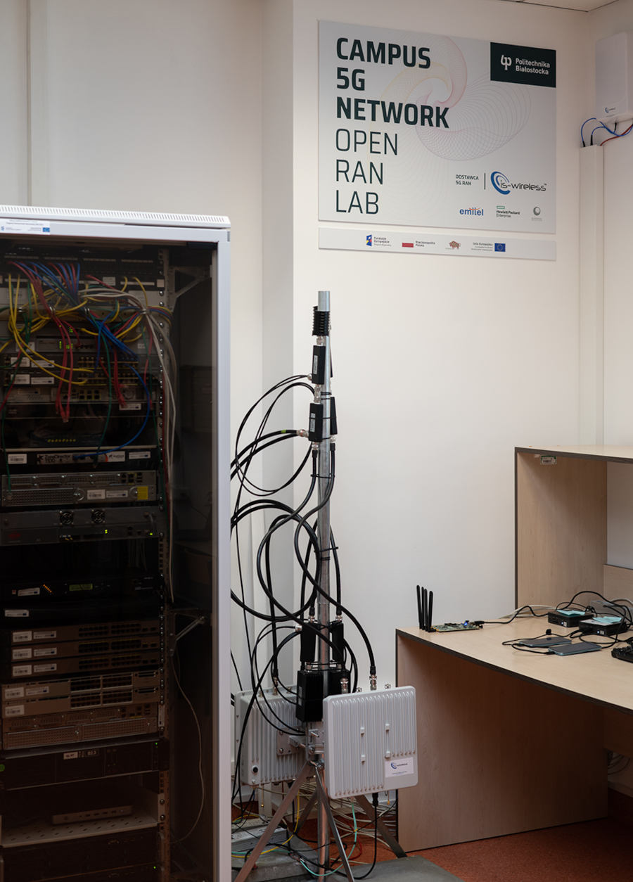 Politechnika Białostocka ma swoją własną sieć 5G w paśmie C