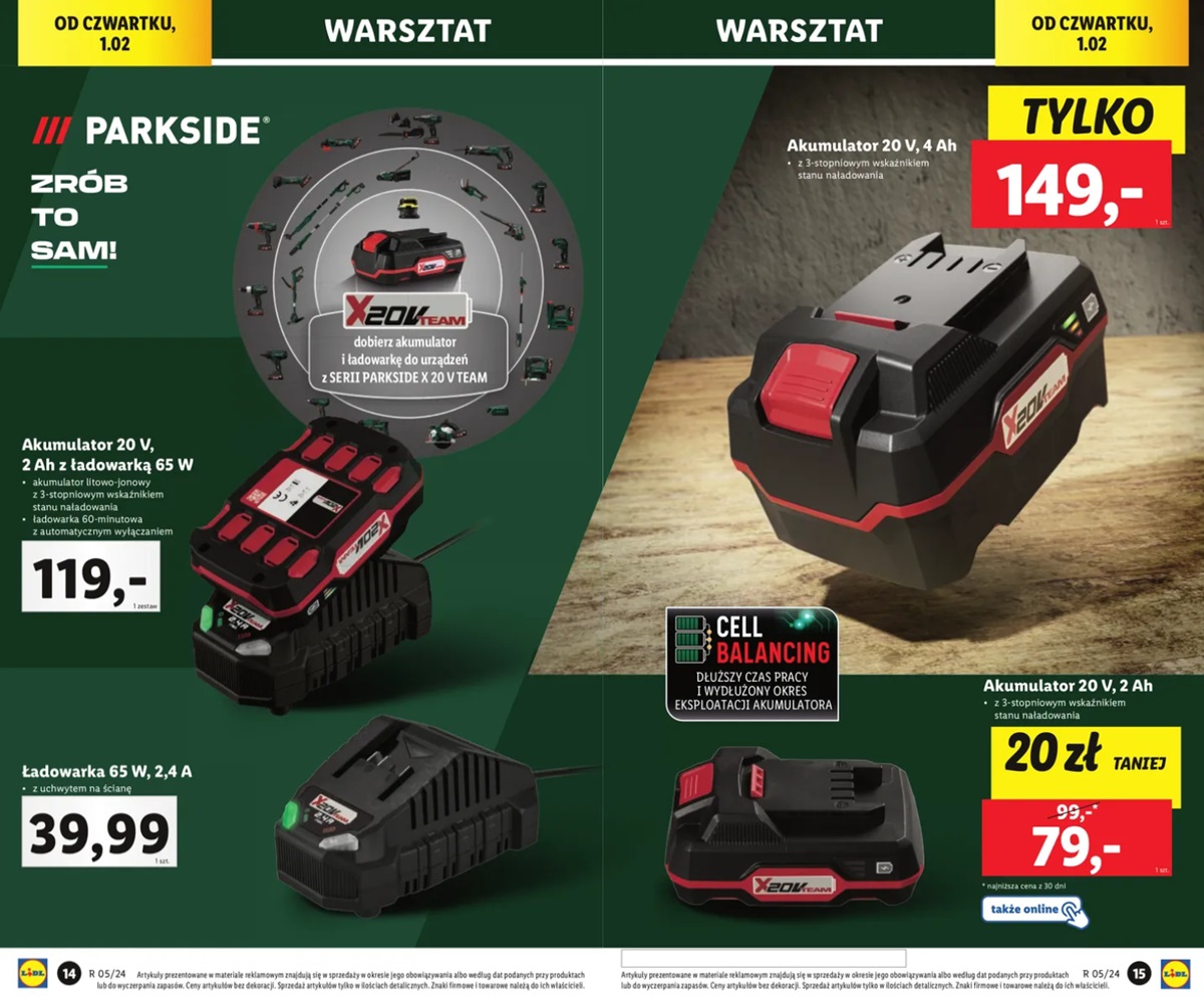 Lidl wyprzedaje akumulatory. Oto oferta na luty 2024