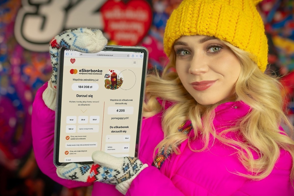 Mastercard gra z WOŚP. eSkarbonki biją nowe rekordy
