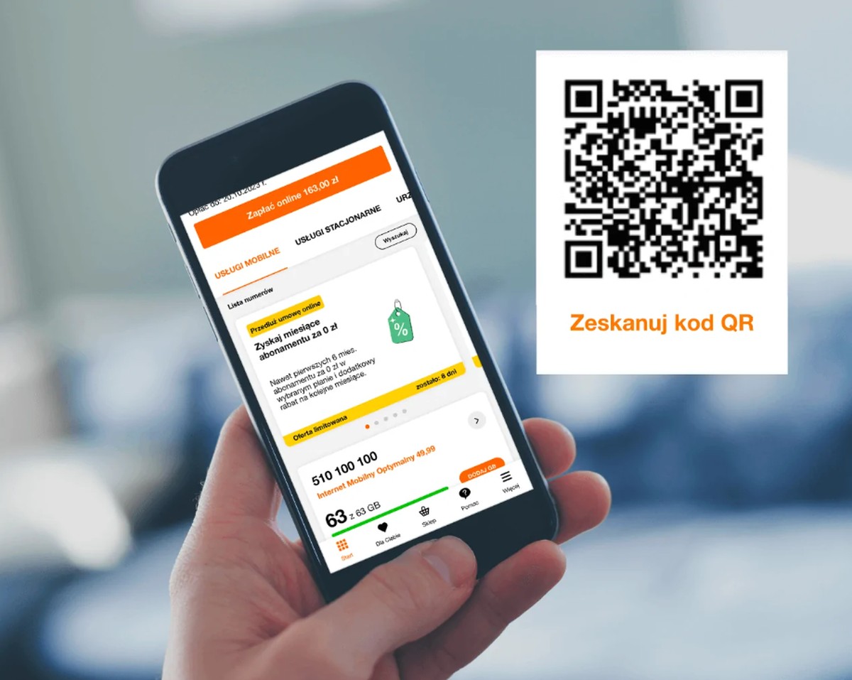 Orange sypie gigabajtami za darmo. Jest nowy bonus z okazji środy